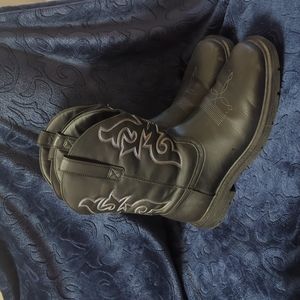 Black Cowboy Boots
